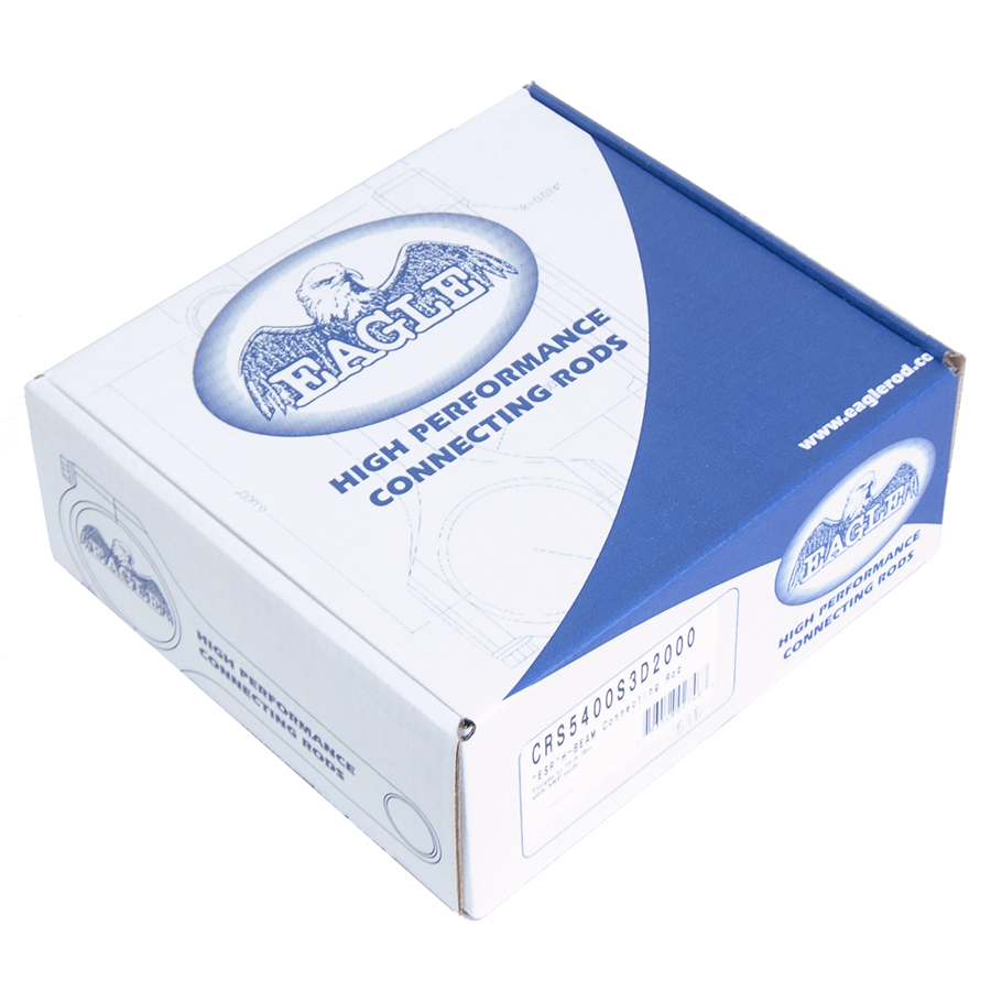 Ford-302-2.100In-Journals-.927In-Pin-H-Beam-Connecting-Rods-WArp2000-Bolts-(Set-Of-8)