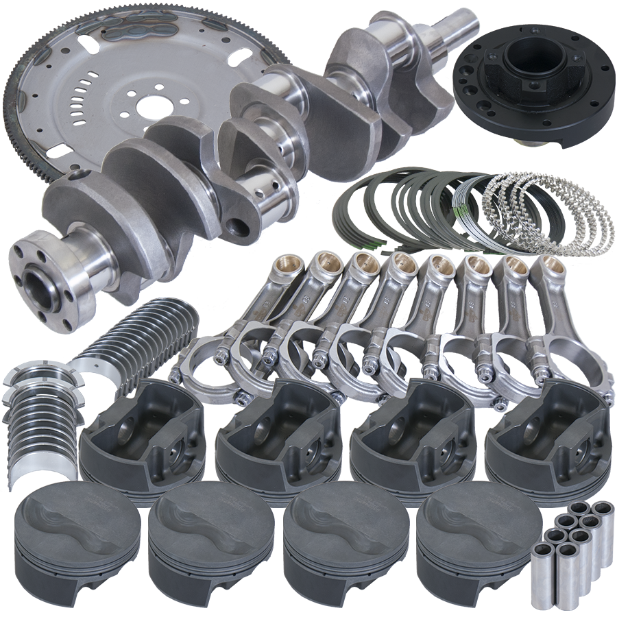 Ford-302-Seprntn-Belt-164-Tooth-Flexplate-Balanced-Rotating-Assembly-5.400In-I-Beam-.030-Bore