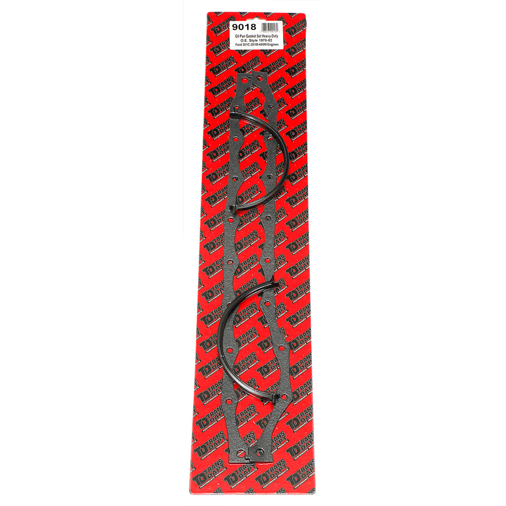 Ford-351C,-351M,-400M-Heavy-Duty-Oil-Pan-Gasket;-Nitrile-Rubber