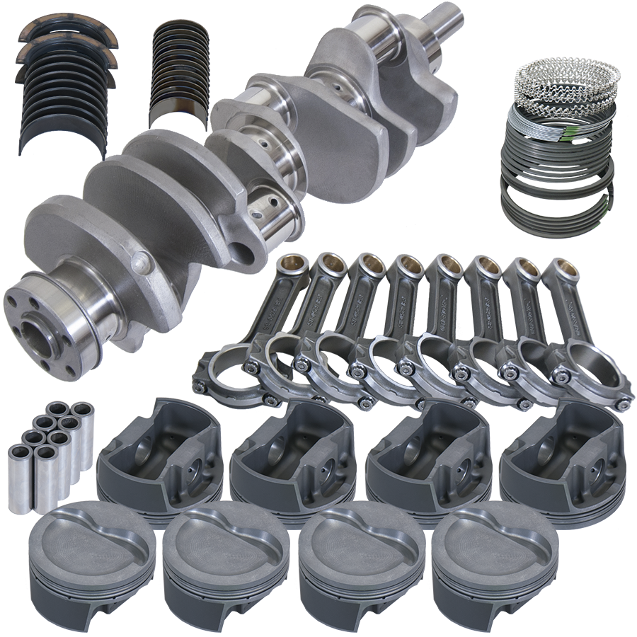 Ford-351W-Block-Pro-Street-Rotating-Assembly---6.25In-I-Beam-.040In-Bore-(Unbalanced)