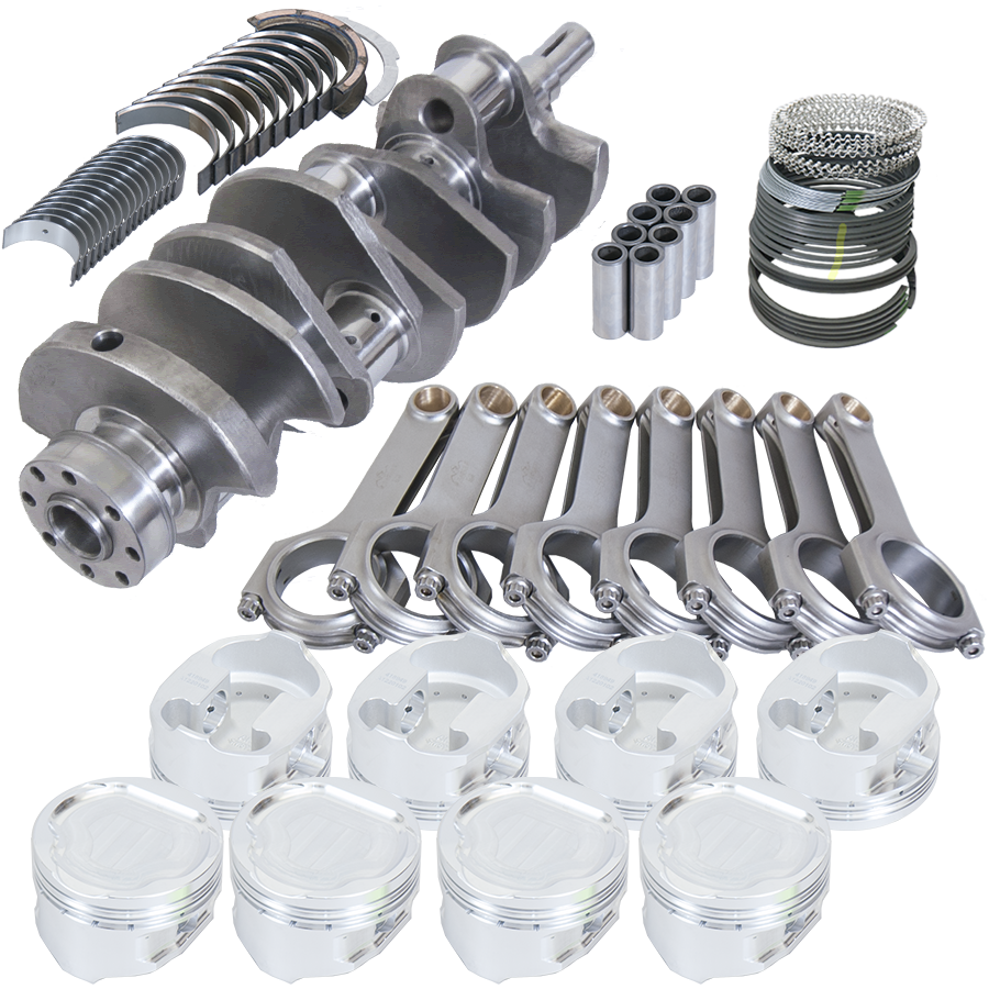 Ford-4.6L-3-Valve-Heads-Rotating-Assembly-Kit---5.933In-H-Beam-.020-Bore