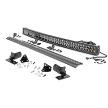 Load image into Gallery viewer, Ford-40-Inch-Curved-Led-Light-Bar-Bumper-Kit-Black-Series-WWhite-Drl-11-16-F-250-Super-Duty-Rough-Country