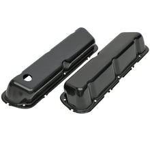 Load image into Gallery viewer, Ford-5.0L-(86-95)-Steel-Valve-Covers;-Reproduction-Style--Black-Finish