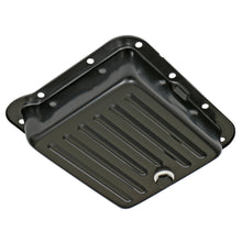 Load image into Gallery viewer, Ford-C4-Transmission-Pan;-Stock-Depth--Stock-Capacity;-Steel--Black-Finish
