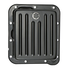 Load image into Gallery viewer, Ford-C4-Transmission-Pan;-Stock-Depth--Stock-Capacity;-Steel--Black-Finish