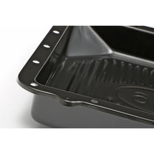 Load image into Gallery viewer, Ford-C6-Transmission-Pan;-Stock-Depth--Stock-Capacity;-Steel--Black-Finish