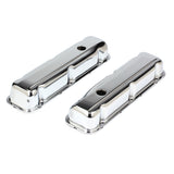 Trans-Dapt 6379 VALVE COVERS BUICK 350 1968-81 CHROME