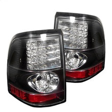 Load image into Gallery viewer, Ford-Explorer-4Dr-(Except-Sport-Trac)02-05-Led-Tail-Lights-Black-Alt-Yd-Fexp02-Led-Bk