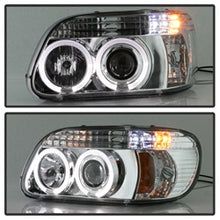 Load image into Gallery viewer, Ford-Explorer-95-01-1Pc-Projector-Headlights-Led-Halo-Chrm-Pro-Yd-Fexp95-Hl-1Pc-C