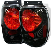 Load image into Gallery viewer, Ford-Explorer-98-01-(Except-2001-Sport--Sport-Trac)-Euro-Tail-Lights-Blk-Alt-Yd-Fexp98-Bk