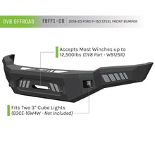 Load image into Gallery viewer, Ford-F-150-Front-Bumper-With-Light-Holes-18-Ford-F-150-F-Dv8-Offroad