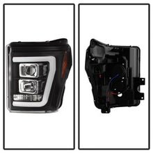 Load image into Gallery viewer, Ford-F-250F-350F450-Super-Duty-11-16-V2-Projector-Headlights---Black-(Pro-Yd-Fs11v2-Lb-Bk)
