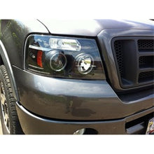Load image into Gallery viewer, Ford-F150-04-08-Projector-Headlights-Version-2-Led-Halo-Led-Blk-Pro-Yd-Ff15004-Hl-G2-Bk