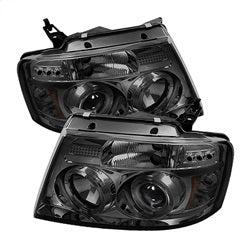 Ford-F150-04-08-Projector-Headlights-Version-2-Led-Halo-Led-Smke-Pro-Yd-Ff15004-Hl-G2-Sm