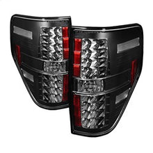 Load image into Gallery viewer, Ford-F150-09-14-Led-Tail-Lights-Black-Alt-Yd-Ff15009-Led-Bk