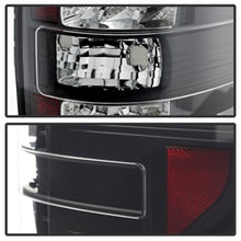 Load image into Gallery viewer, Ford-F150-09-14-Led-Tail-Lights-Black-Alt-Yd-Ff15009-Led-Bk