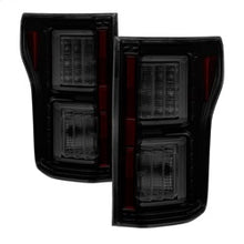 Load image into Gallery viewer, Ford-F150-2015-2017-Light-Bar-Led-Tail-Lights---Black-Smoke-Alt-Yd-Ff15015-Lbled-Bsm