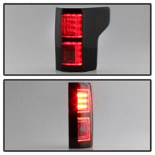 Load image into Gallery viewer, Ford-F150-2015-2017-Light-Bar-Led-Tail-Lights---Black-Smoke-Alt-Yd-Ff15015-Lbled-Bsm