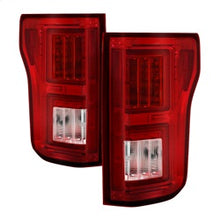 Load image into Gallery viewer, Ford-F150-2015-2017-Light-Bar-Led-Tail-Lights---Red-Clear-Alt-Yd-Ff15015-Lbled-Rc