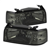 SPYDER 5033802 Crystal Headlights - Smoke