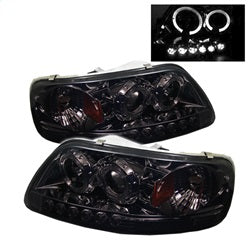 Ford-F150-97-03-Projector---Led-Halo-Amber-Reflctr-Led-Smke-Pro-Yd-Ff15097-1P-Am-Smc