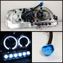 Load image into Gallery viewer, Ford-F150-97-03-Projector---Led-Halo-Amber-Reflctr-Led-Smke-Pro-Yd-Ff15097-1P-Am-Smc