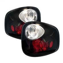 Load image into Gallery viewer, Ford-F150-Flareside-97-03-Euro-Style-Tail-Lights-Black-Alt-Yd-Ff15097fs-Bk