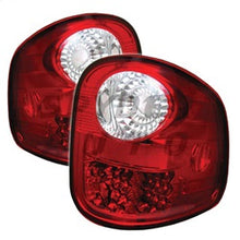 Load image into Gallery viewer, Ford-F150-Flareside-97-03-Led-Tail-Lights-Red-Clear-Alt-Yd-Ff15097fs-Led-Rc