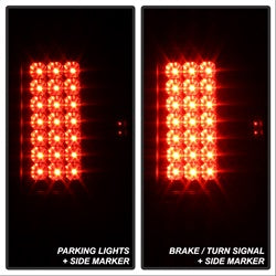 Ford-F150-Side-97-03F250-Super-Duty-99-07-Led-Tail-Lights-Blk-Smke-Alt-Yd-Ff15097-Led-Bsm