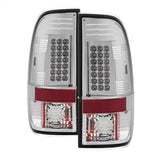 SPYDER 5003478 LED Tail Lights - Chrome
