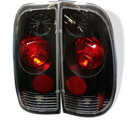 Ford-F150-Side-97-03F250350450550-Super-Duty-99-07-Euro-Tail-Lights-Blk-Alt-Yd-Ff15097-Bk