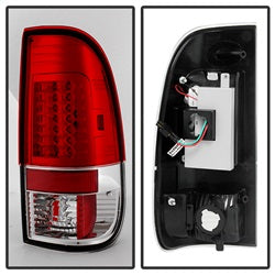 Ford-F150-Styleside-97-03F250-Version-2-Led-Tail-Lights-Red-Clear-Alt-Yd-Ff15097-Led-G2-Rc