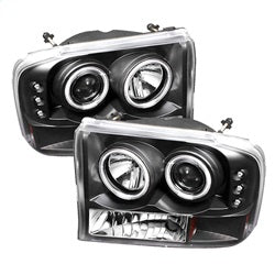 Ford-F250-Super-Duty-99-04-Projector-Version-2-Ccfl-Halo-Led-Blk-Pro-Yd-Ff25099-1P-G2-Ccfl-Bk