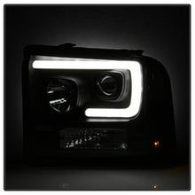 Load image into Gallery viewer, Ford-F250350450-05-07-Projector-Headlights---Light-Bar-Drl-Led---Black-Pro-Yd-Fs05v2-Lb-Bk