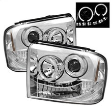 Load image into Gallery viewer, Ford-F250350450-Super-Duty-05-07-Projector-Headlights-Led-Halo--Led-Chrm-Pro-Yd-Fs05-Hl-C