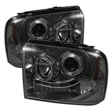 SPYDER 5010568 Projector Headlights - LED Halo - Smoke