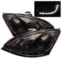 Load image into Gallery viewer, Ford-Focus-00-04-Projector-Headlights-(Do-Not-Fit-Svt-Model)--Drl-Blk-Pro-Yd-Ff00-Drl-Bk