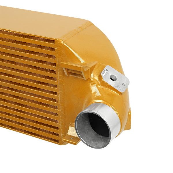 Ford-Focus-St-Intercooler-Kit,-2013-2018,-Gold-Cooler,-Black-Pipes