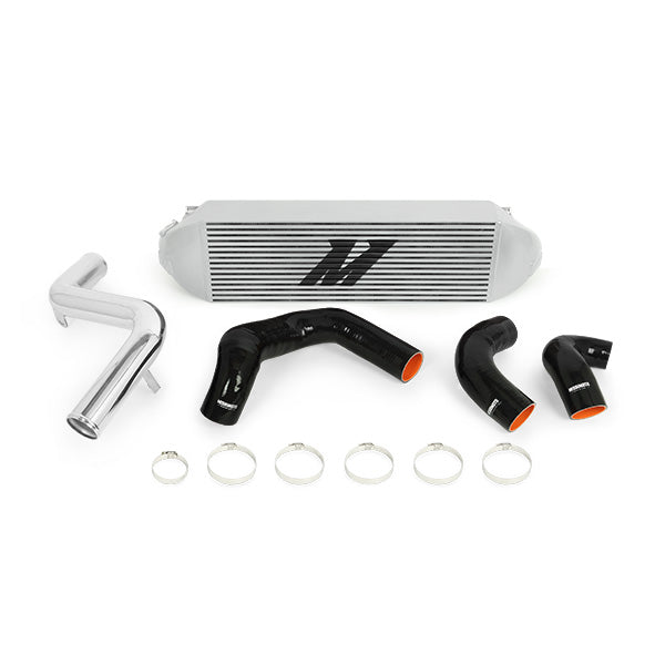 Ford-Focus-St-Intercooler-Kit,-2013-2018,-Silver-Cooler,-Polished-Pipes