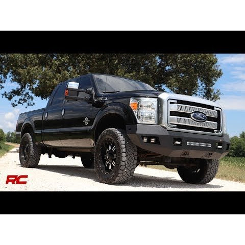 Ford-Heavy-Duty-Front-Led-Bumper-11-16-F-250F-350-Rough-Country