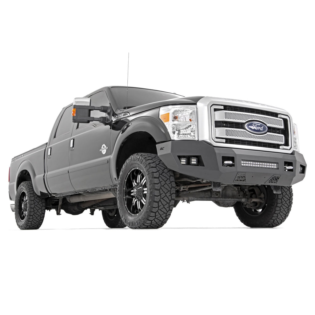 Ford-Heavy-Duty-Front-Led-Bumper-11-16-F-250F-350-Rough-Country