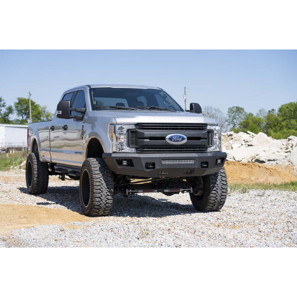 Ford-Heavy-Duty-Front-Led-Bumper-17-20-F-250F-350-Rough-Country