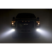 Load image into Gallery viewer, Ford-Led-Fog-Light-Kit-Black-Series-W-Spot-Beam-15-19-F-150-Rough-Country