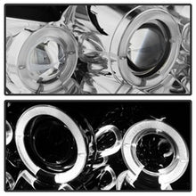 Load image into Gallery viewer, Ford-Mustang-99-04-Projector-Headlights-Led-Halo-Chrome-High-H1-Low-H1-Pro-Yd-Fm99-1Pc-Am-C