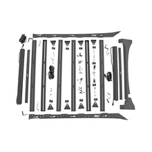 Load image into Gallery viewer, Ford-Roof-Rack-System-WFront-And-Rear-Facing-Leds-And-40-Inch-Single-Row-Black-Series-Light-Bar-15-18-Ford-F-150-Rough-Country