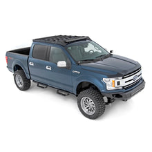 Load image into Gallery viewer, Ford-Roof-Rack-System-WFront-Facing-40-Inch-Single-Row-Black-Series-Led-Light-Bar-15-18-Ford-F-150-2Wd4Wd-Rough-Country