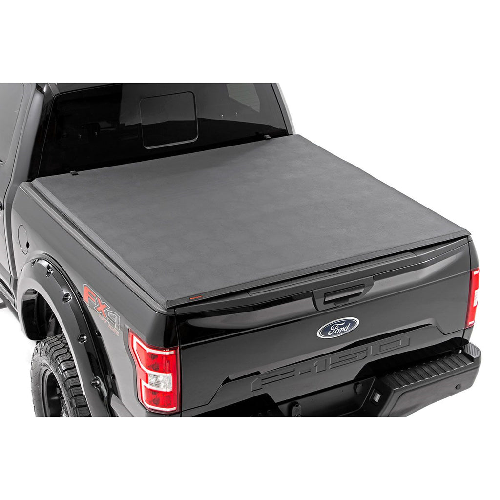 Ford-Soft-Tri-Fold-Bed-Cover-15-20-F-150-5-Foot-5-Inch-Bed-Rough-Country