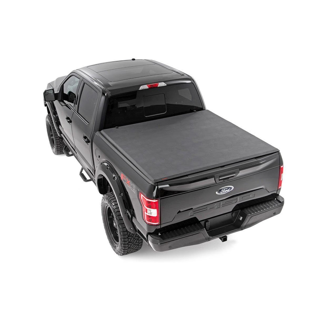 Ford-Soft-Tri-Fold-Bed-Cover-15-20-F-150-5-Foot-5-Inch-Bed-Rough-Country