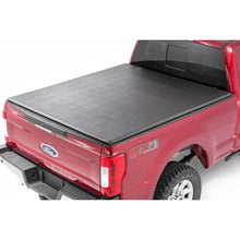 Load image into Gallery viewer, Ford-Soft-Tri-Fold-Bed-Cover-17-20-F-250F-350-Super-Duty-6.5-Foot-Bed-Rough-Country