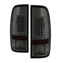 Load image into Gallery viewer, Ford-Super-Duty-08-15-Led-Tail-Lights-Smoke-Alt-Yd-Fs07-Led-Sm
